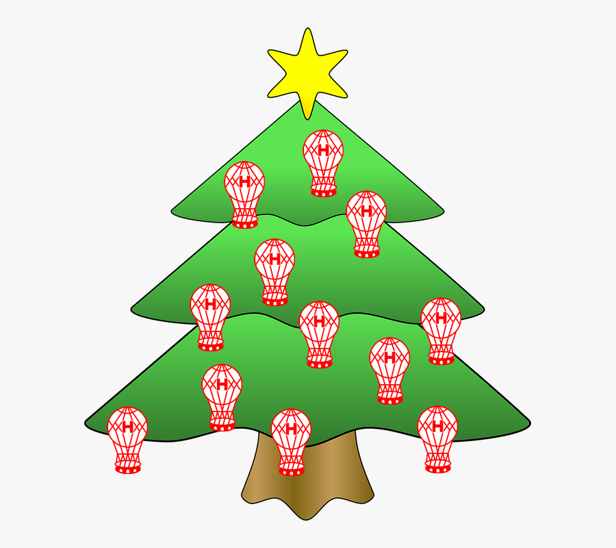 Feliz Navidad Clipart , Png Download - Black And White Christmas Tree Vector, Transparent Clipart