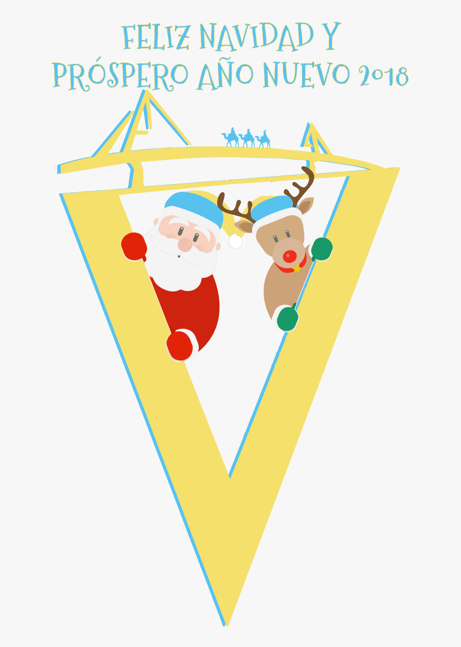 Próspero Año Nuevo 2018 Navida10 - Cartoon, Transparent Clipart