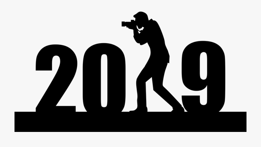 Happy New Year Photo 2019, Transparent Clipart
