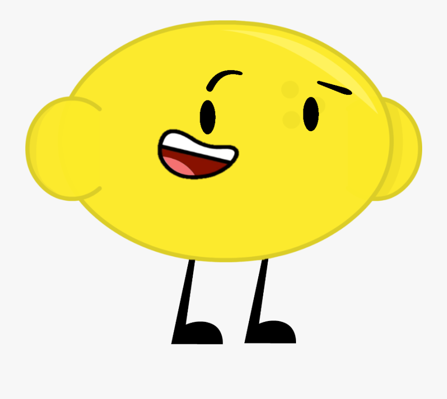Lemon Clipart Yellow Object - Smiley, Transparent Clipart