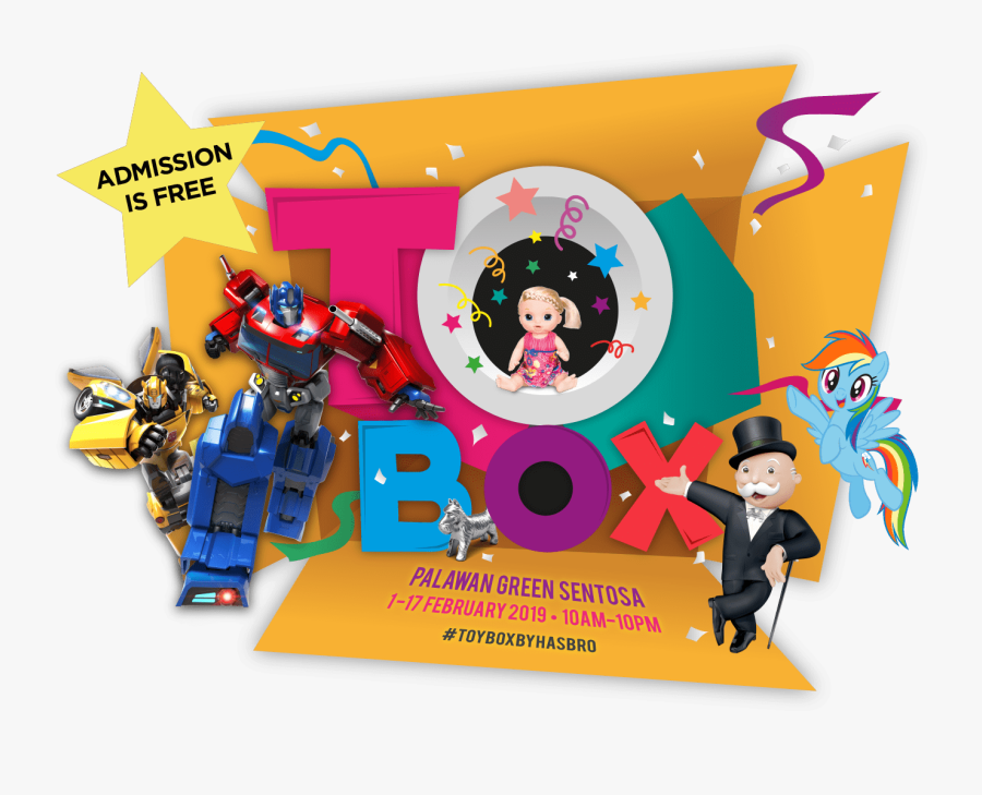 Hasbro Toy Box Sentosa, Transparent Clipart