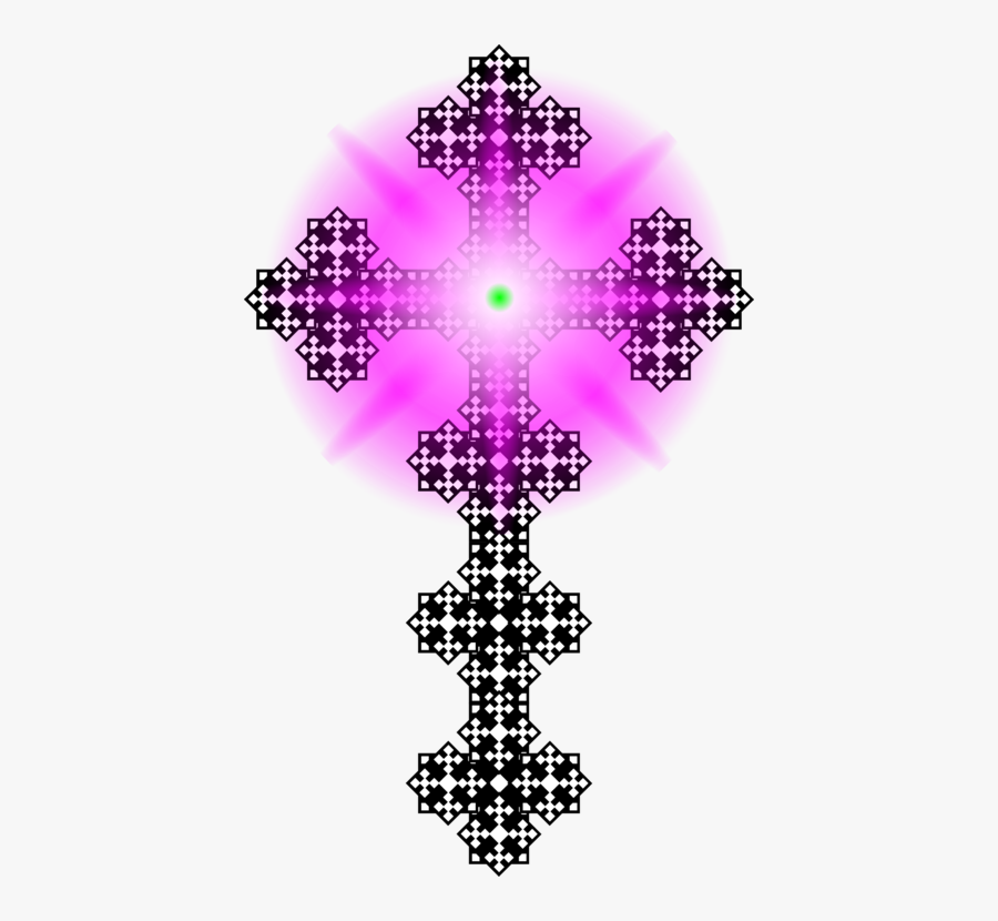 Monogram Cross Cliparts - Cross, Transparent Clipart