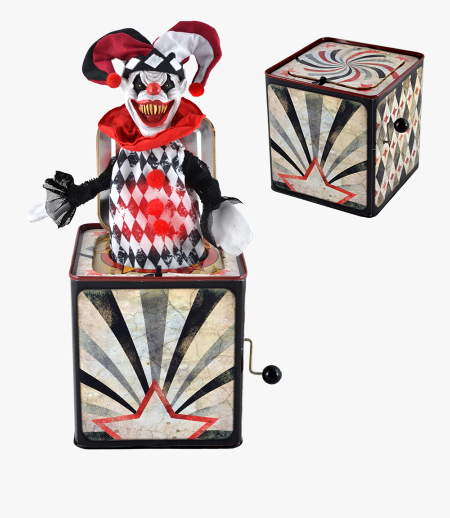 Jester Jack In Box Clipart - Joker Jack In The Box, Transparent Clipart