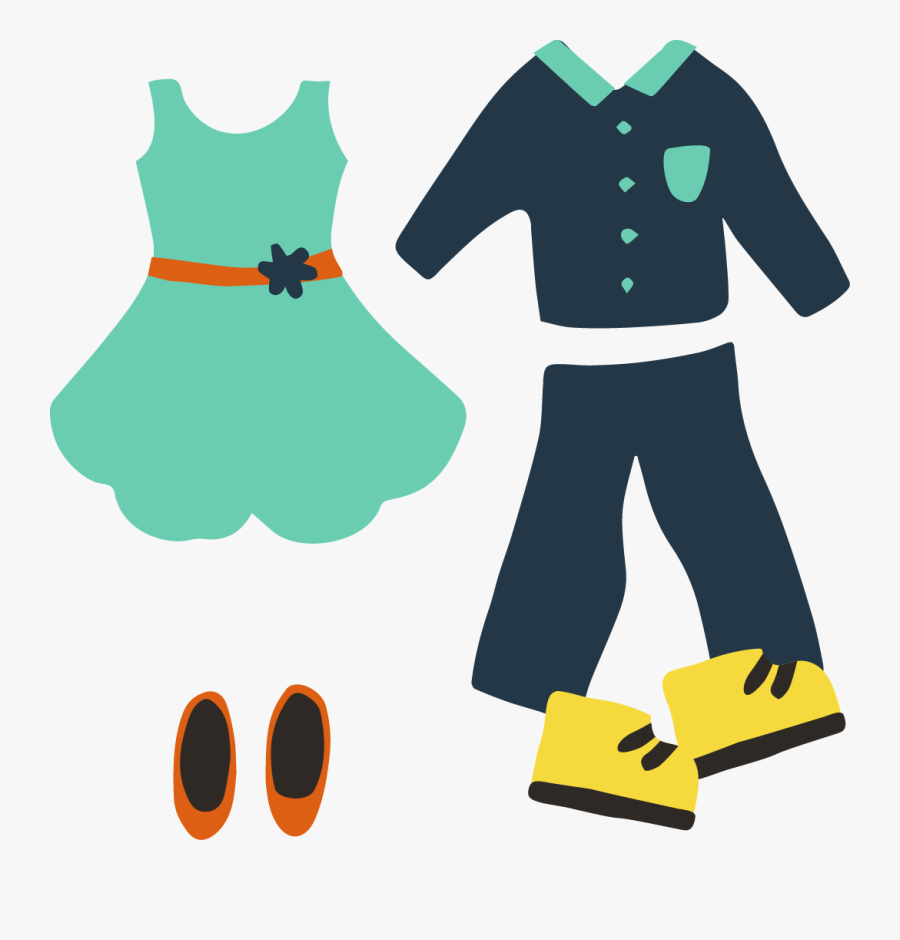Clothes Graphic, Transparent Clipart