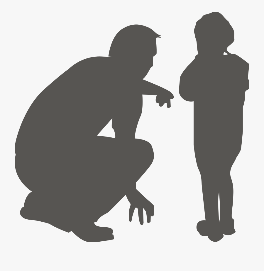 Man And Child Clip Arts - Man And A Child, Transparent Clipart