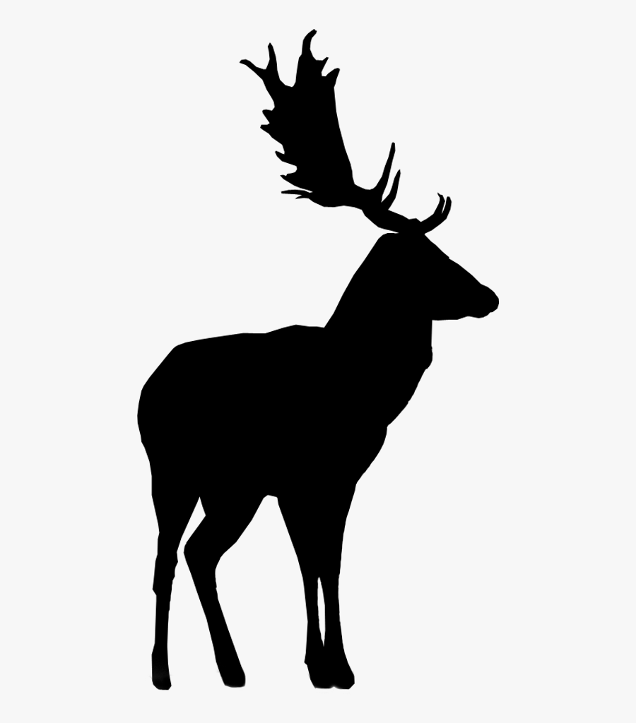 Deer Silhouette Clipart , Png Download - Elk, Transparent Clipart