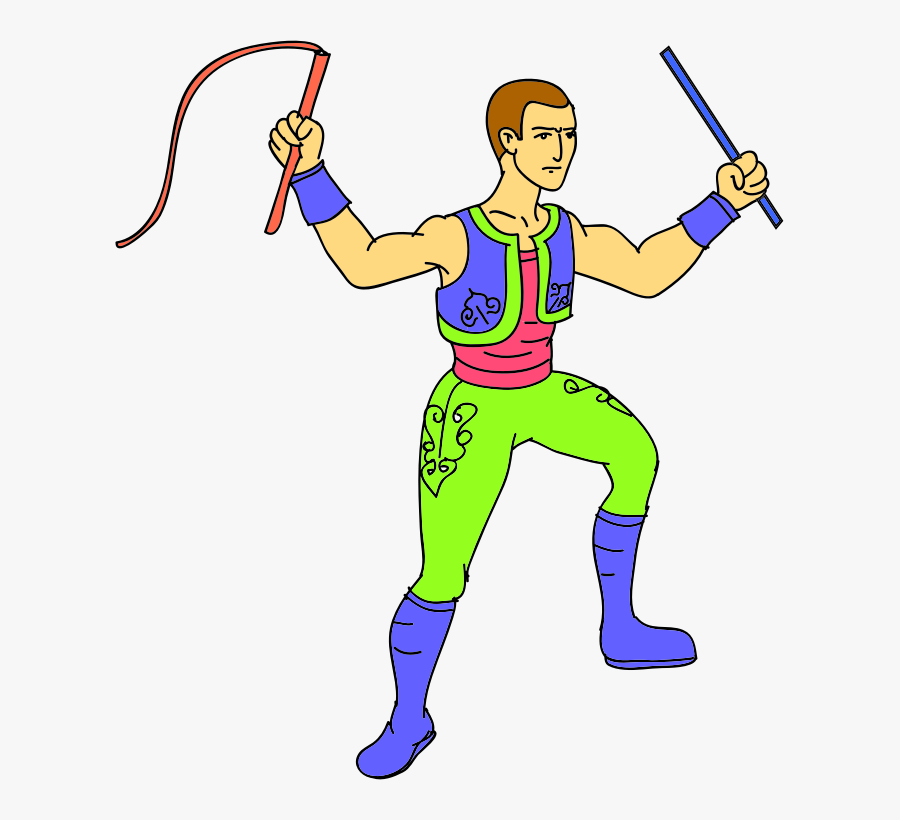 Trainer - Clipart - Animales Y Personajes De Circo, Transparent Clipart
