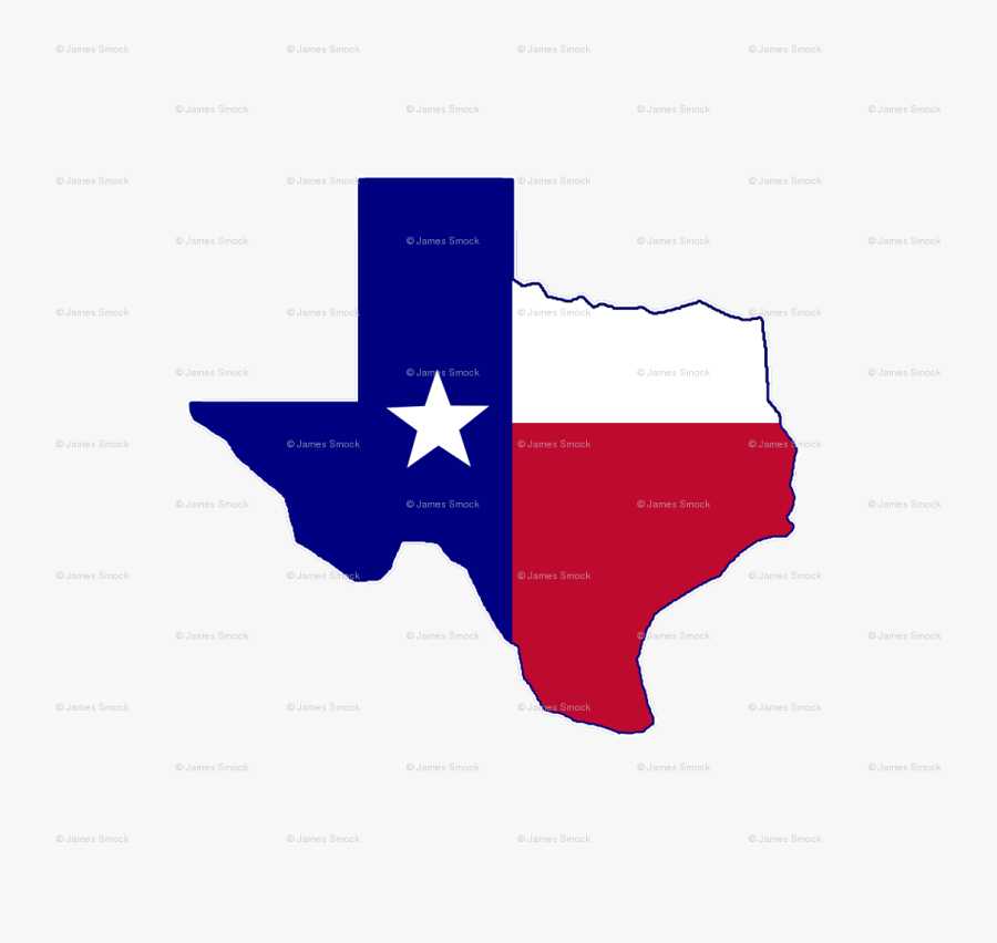 Texas Map - High Resolution Texas Flag Transparent, Transparent Clipart