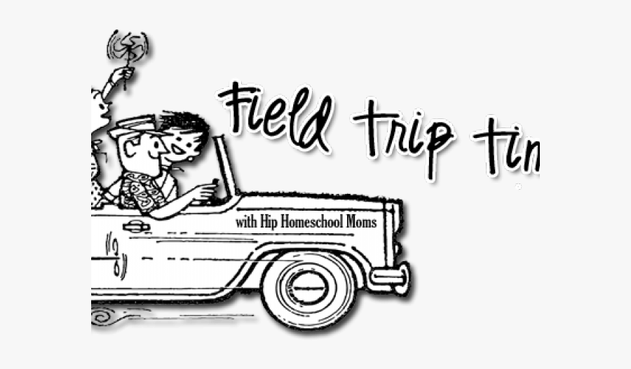 Zoo Clipart Excursion - Field Trip Clip Art Black And White, Transparent Clipart