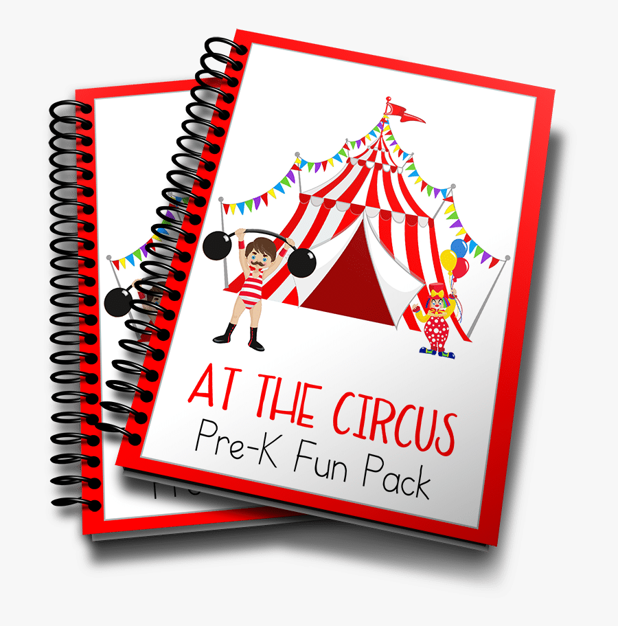 Circus Preschool Learning Pack, Transparent Clipart