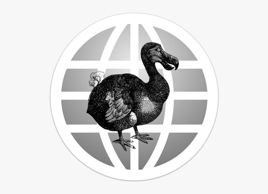 Transparent Dodo Bird Png - Globe Data Icon, Transparent Clipart