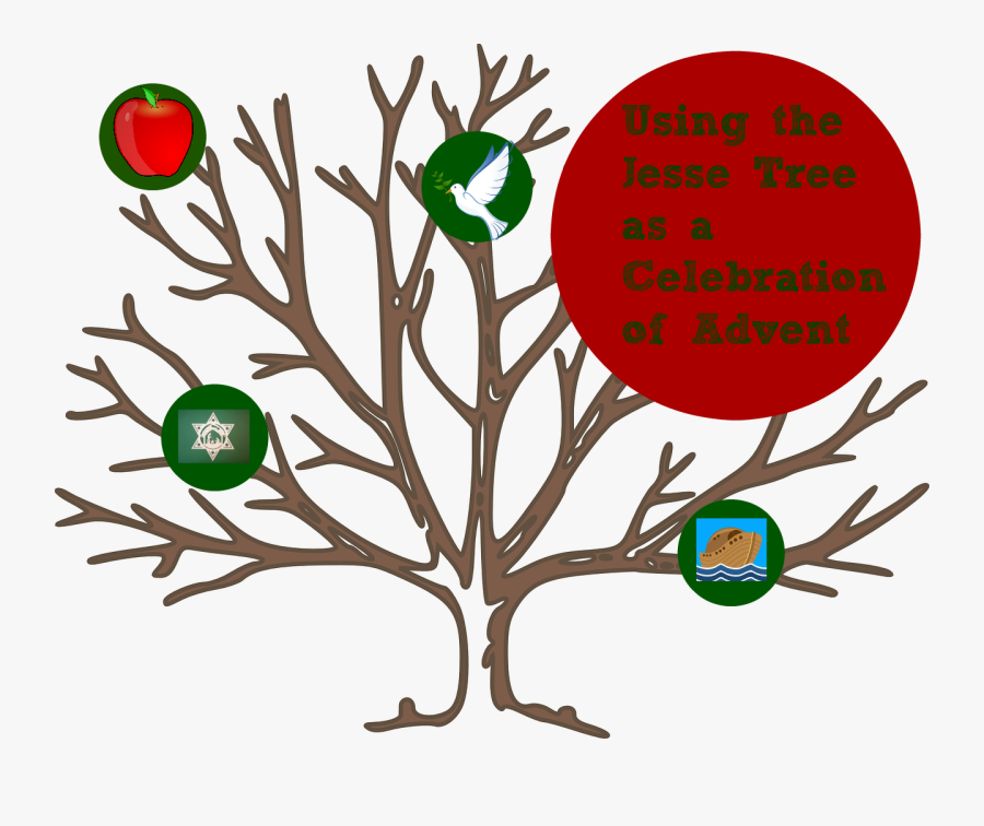 Transparent Red Tree Png - Dry Tree Vector Png, Transparent Clipart