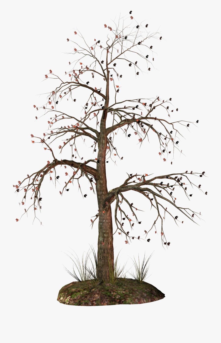 Dead Tree Clipart - Transparent Background Dead Tree, Transparent Clipart