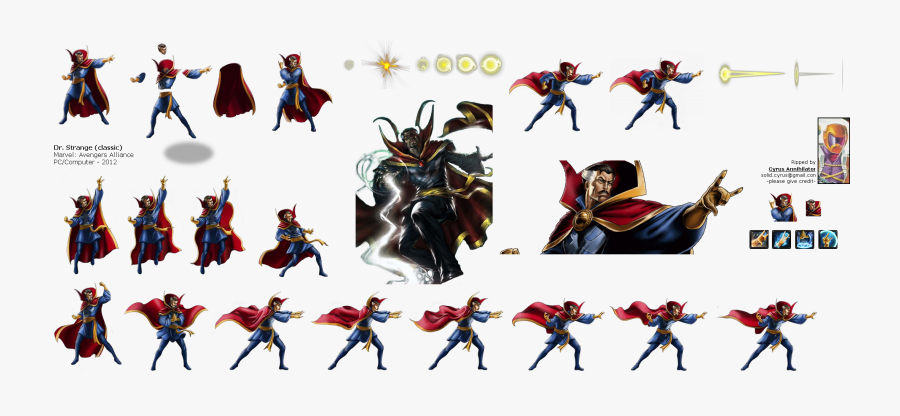 Transparent Doctor Mask Clipart - Avengers Alliance Doctor Strange, Transparent Clipart