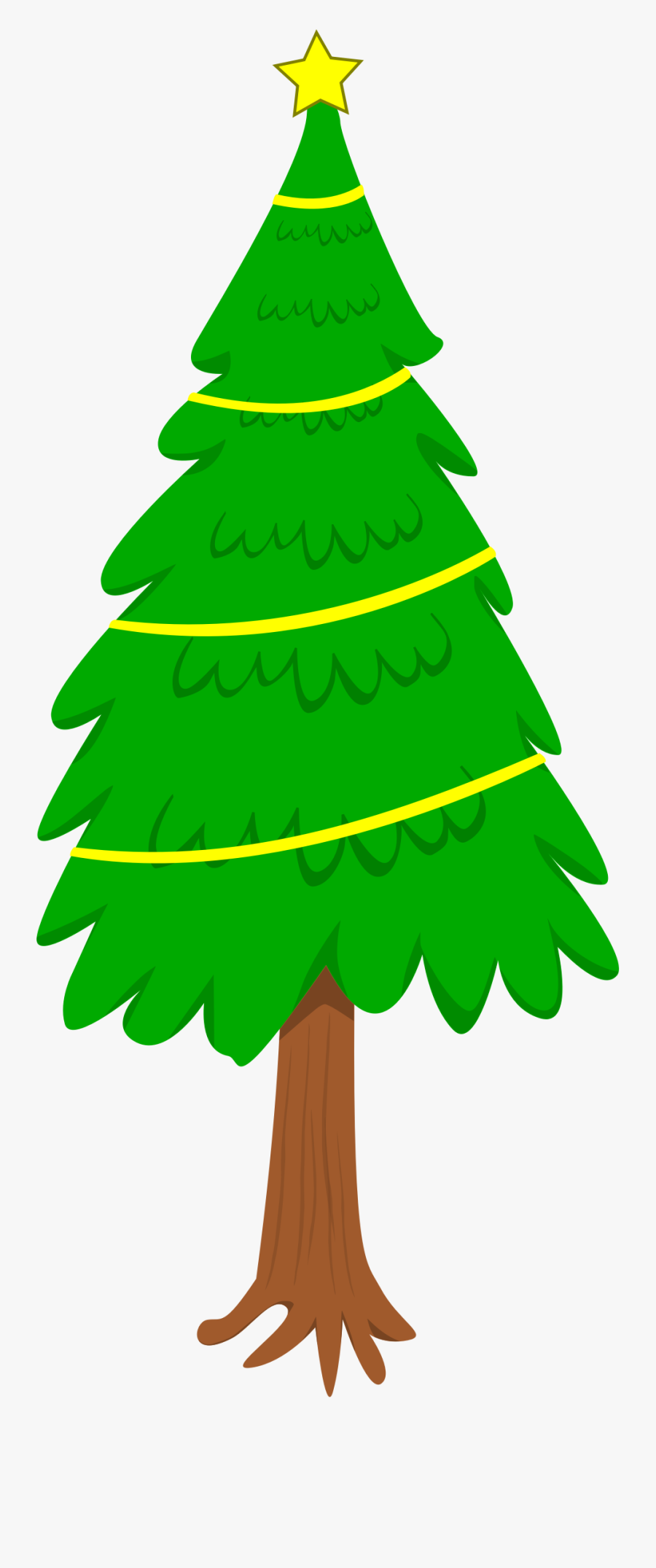 Christmas Tree - Clip Art, Transparent Clipart