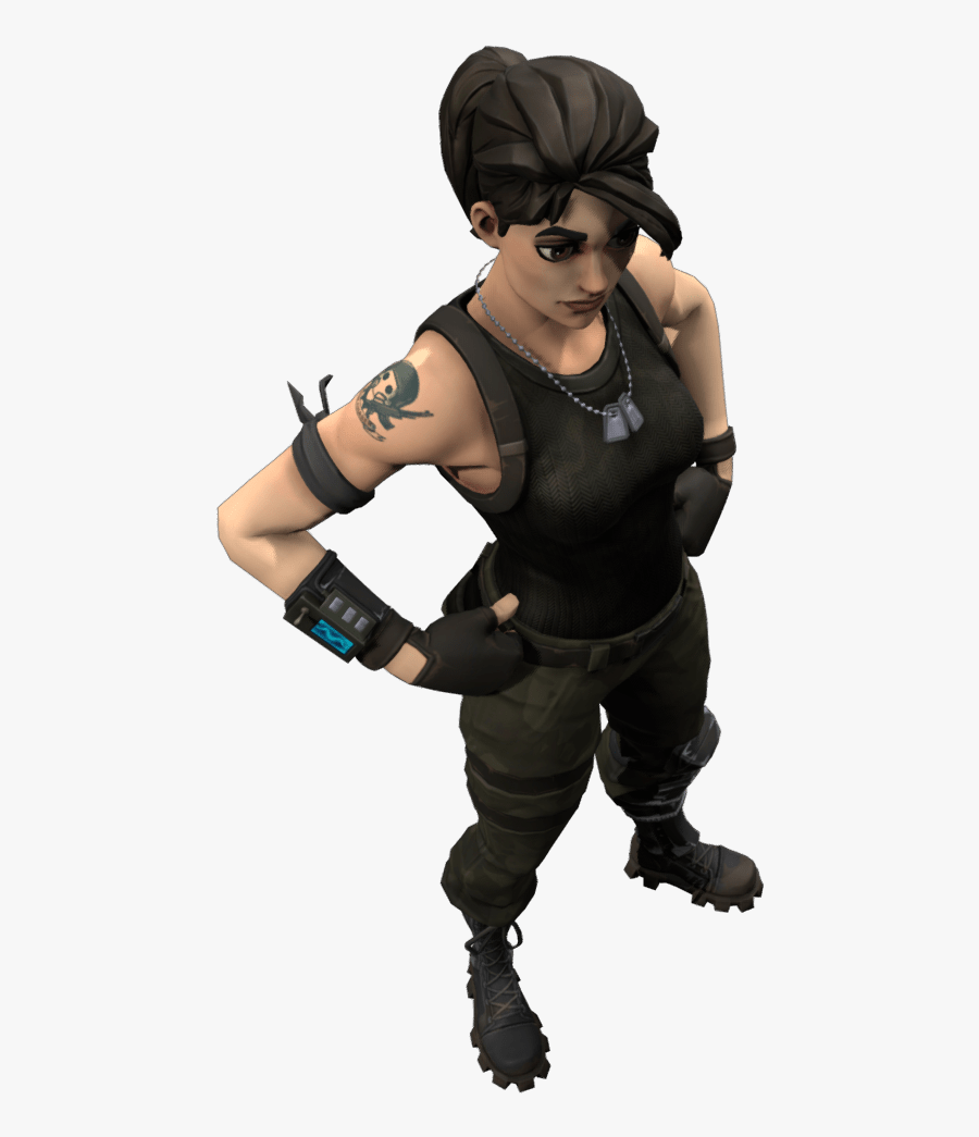 Fortnite Commando Skin Uncommon Outfit Fortnite Skins - Cartoon, Transparent Clipart