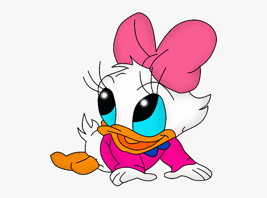 Daisy Duck Baby Clip Art - Baby Daisy Duck Drawing, Transparent Clipart