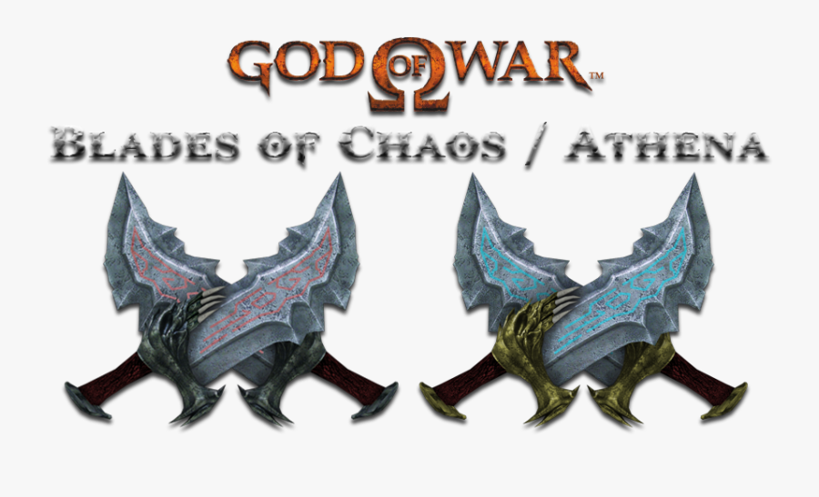 Transparent Kratos Png - Blades Of Chaos Vs Blades Of Exile, Transparent Clipart