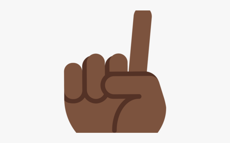 Hand Emoji Clipart Point - Illustration, Transparent Clipart