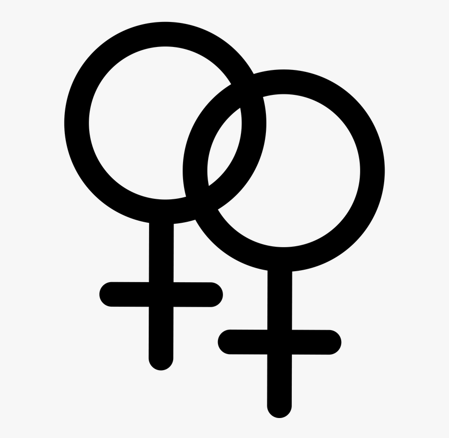 Lesbian Symbol Png, Transparent Clipart
