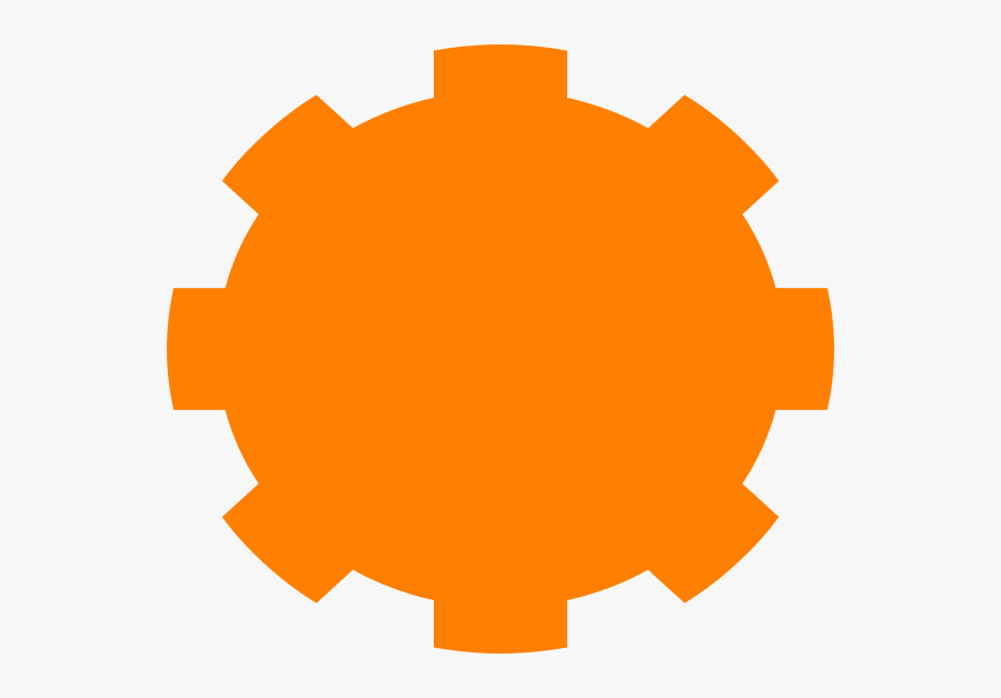 Cog Wheel Icon, Transparent Clipart