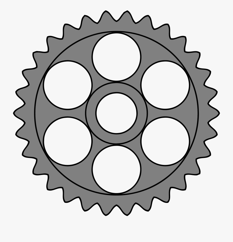 Tooth Gear With Radial - Gym Certificate Karnataka Fitess Academy, Transparent Clipart