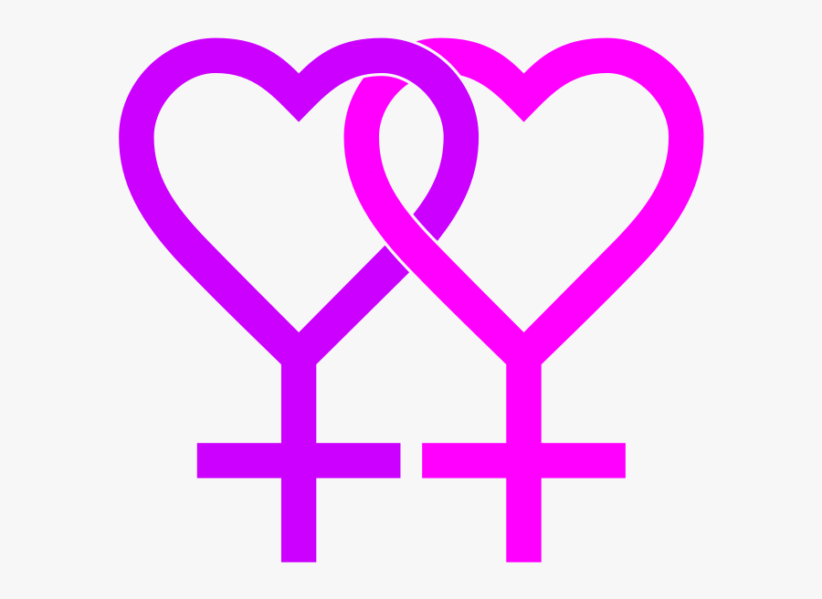 Lesbian Sign, Transparent Clipart