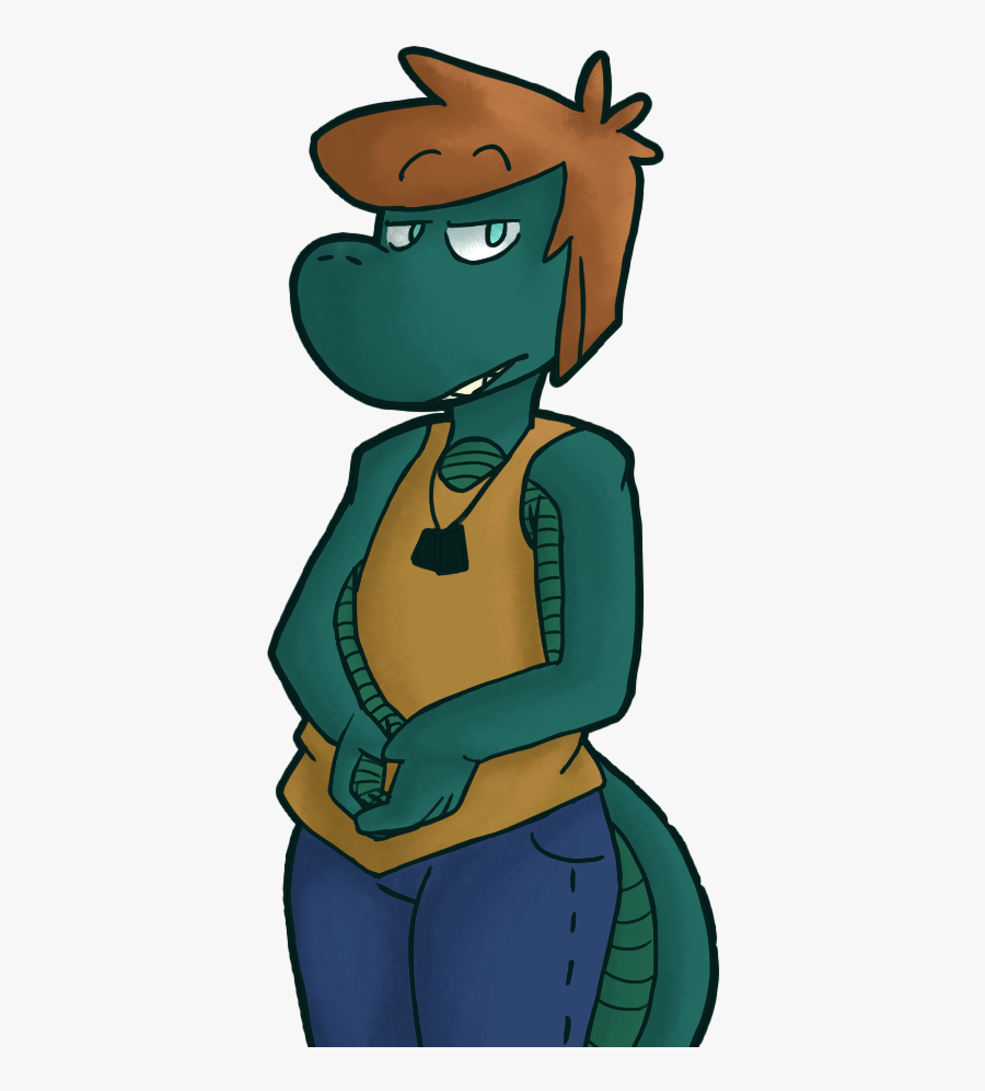 Lesbian Lizard - Cartoon - Cartoon, Transparent Clipart