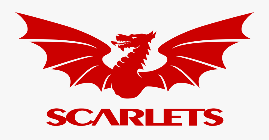 Llanelli Scarlets Logo - Scarlets Rugby Logo, Transparent Clipart