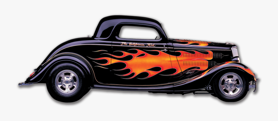 Clip Art Hot Rods Drawings - California Kid, Transparent Clipart