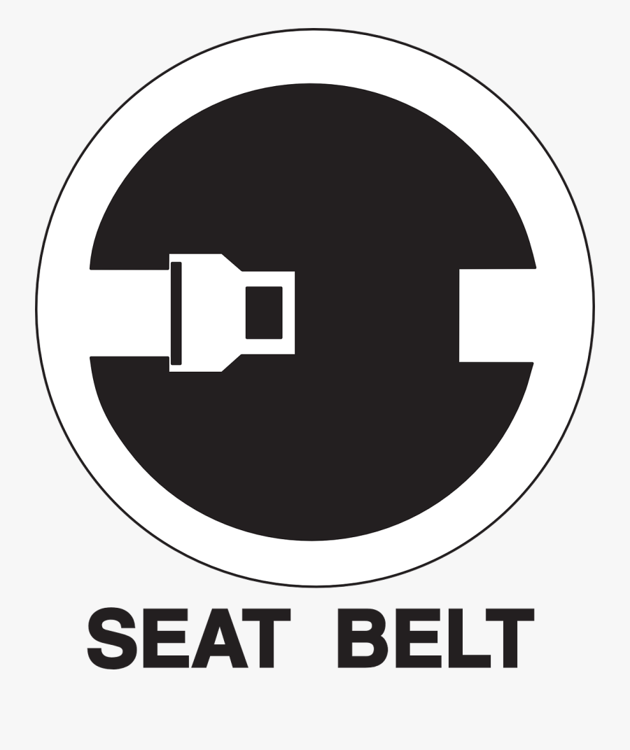 Seat Belt Clip Art Seat Belt Sign Vector , Free Transparent Clipart