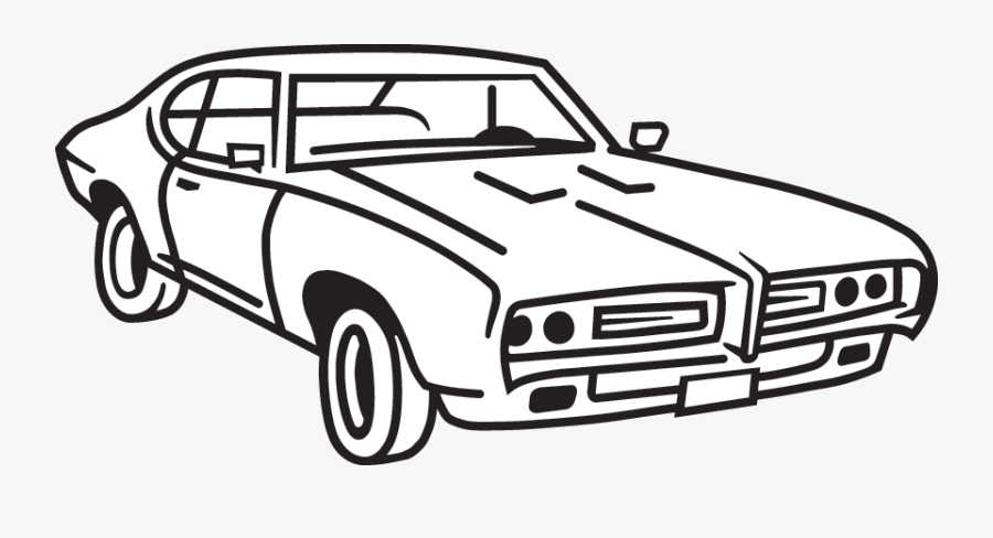 Transparent Gto Clipart - Muscle Car, Transparent Clipart