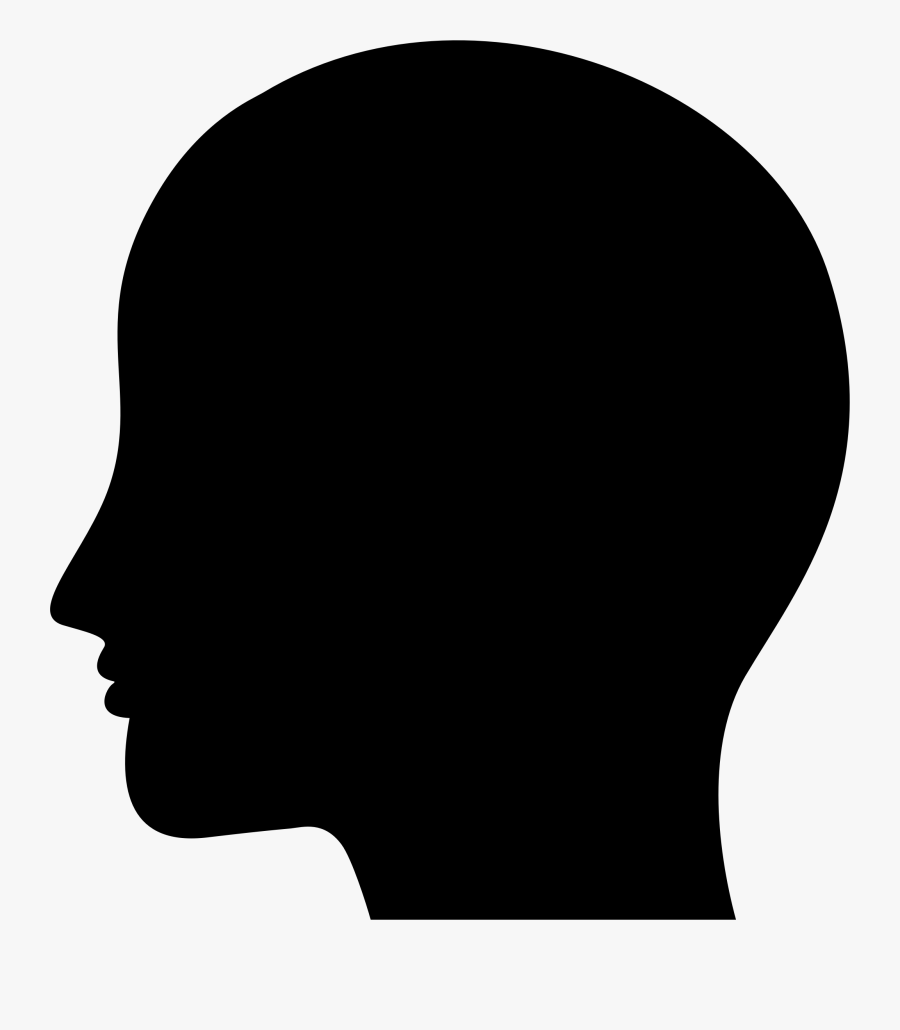 Head Silhouette Big Image - Persons Head Clipart, Transparent Clipart