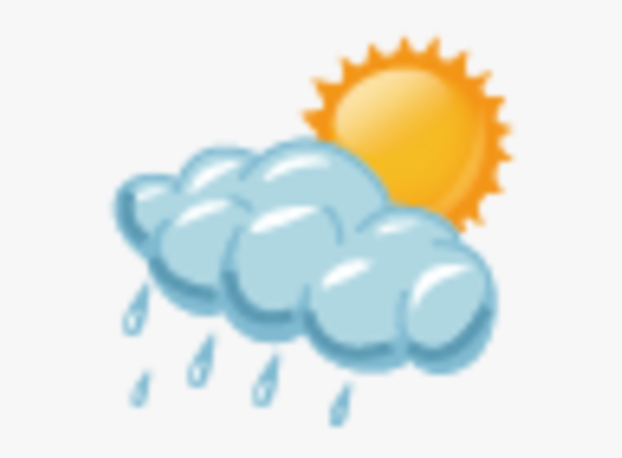 Sunny And Rainy Day Clipart, Transparent Clipart