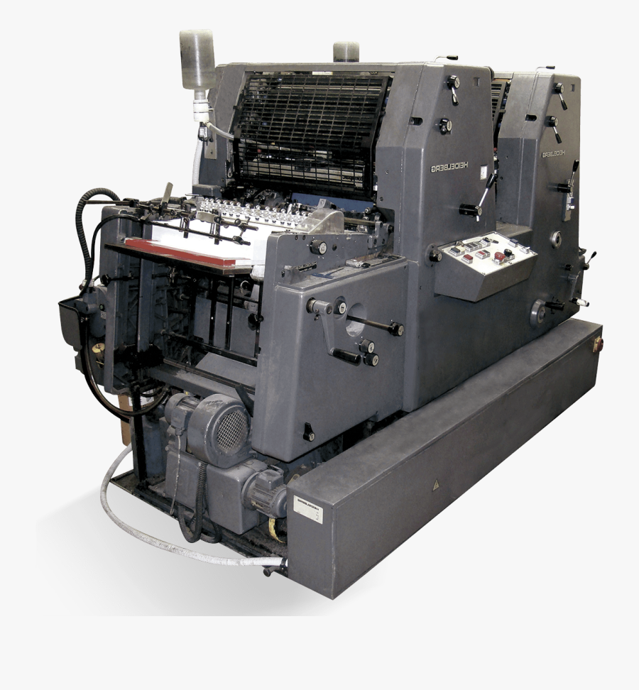 Machinery Png Clipart - Printing Press Machine Png, Transparent Clipart
