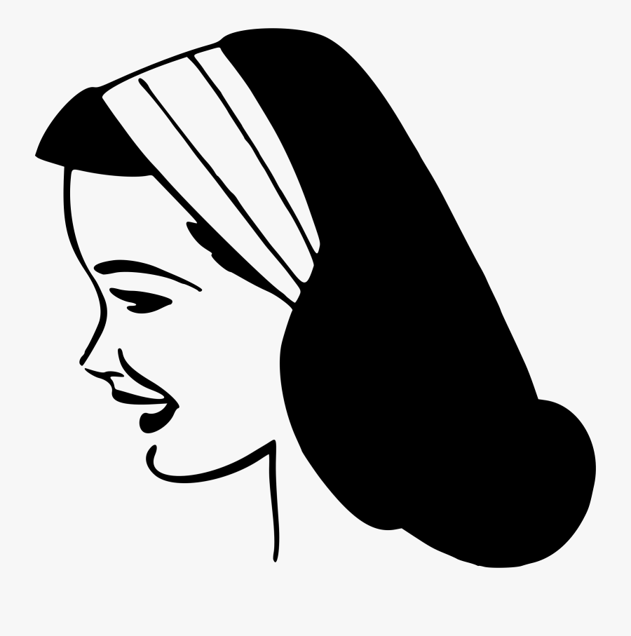 Clip Art Head In Profile, Transparent Clipart