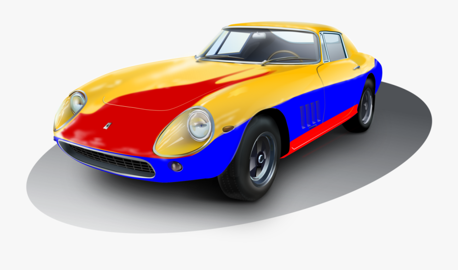 Car,ferrari 275,model Car - Carro Clip Art, Transparent Clipart