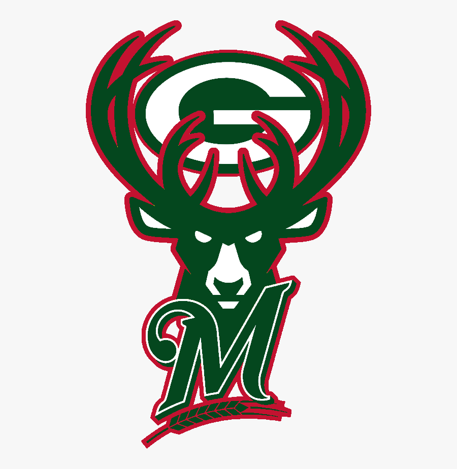 Milwaukee Bucks And Brewers, Transparent Clipart