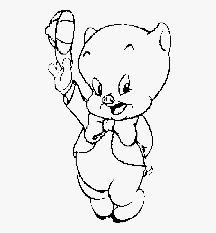 Transparent Wallykazam Clipart - Pig Cartoon Coloring Worksheet, Transparent Clipart