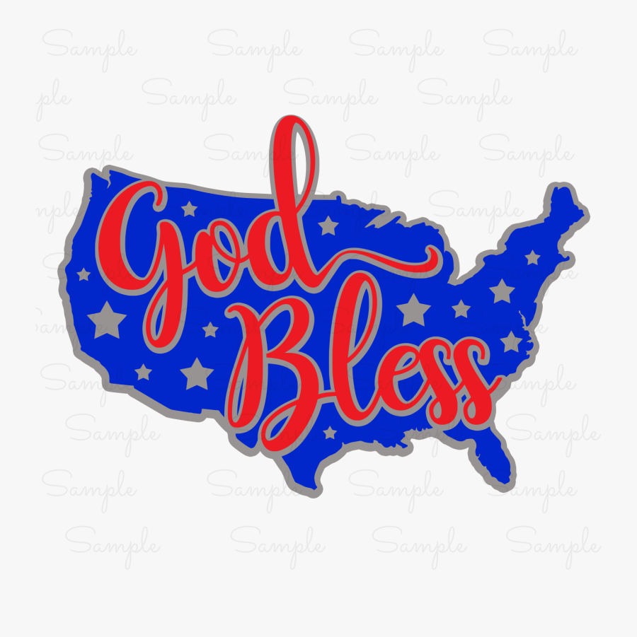 God Bless America Ready To Press Transfer - Fox News Mexico Map, Transparent Clipart