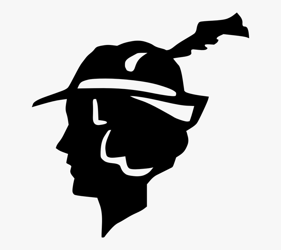 Feather, Lady, Silhouette, Woman, Fashion, Clothing - Silhouette, Transparent Clipart