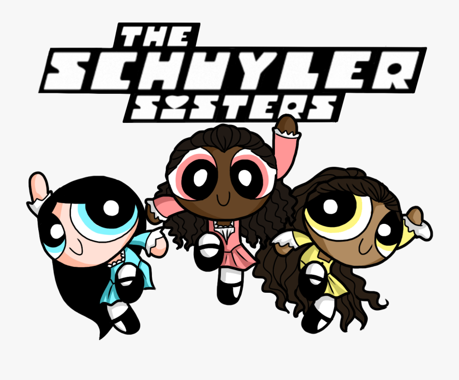 Schuyler Sisters Alexander Hamilton Stickers, Transparent Clipart