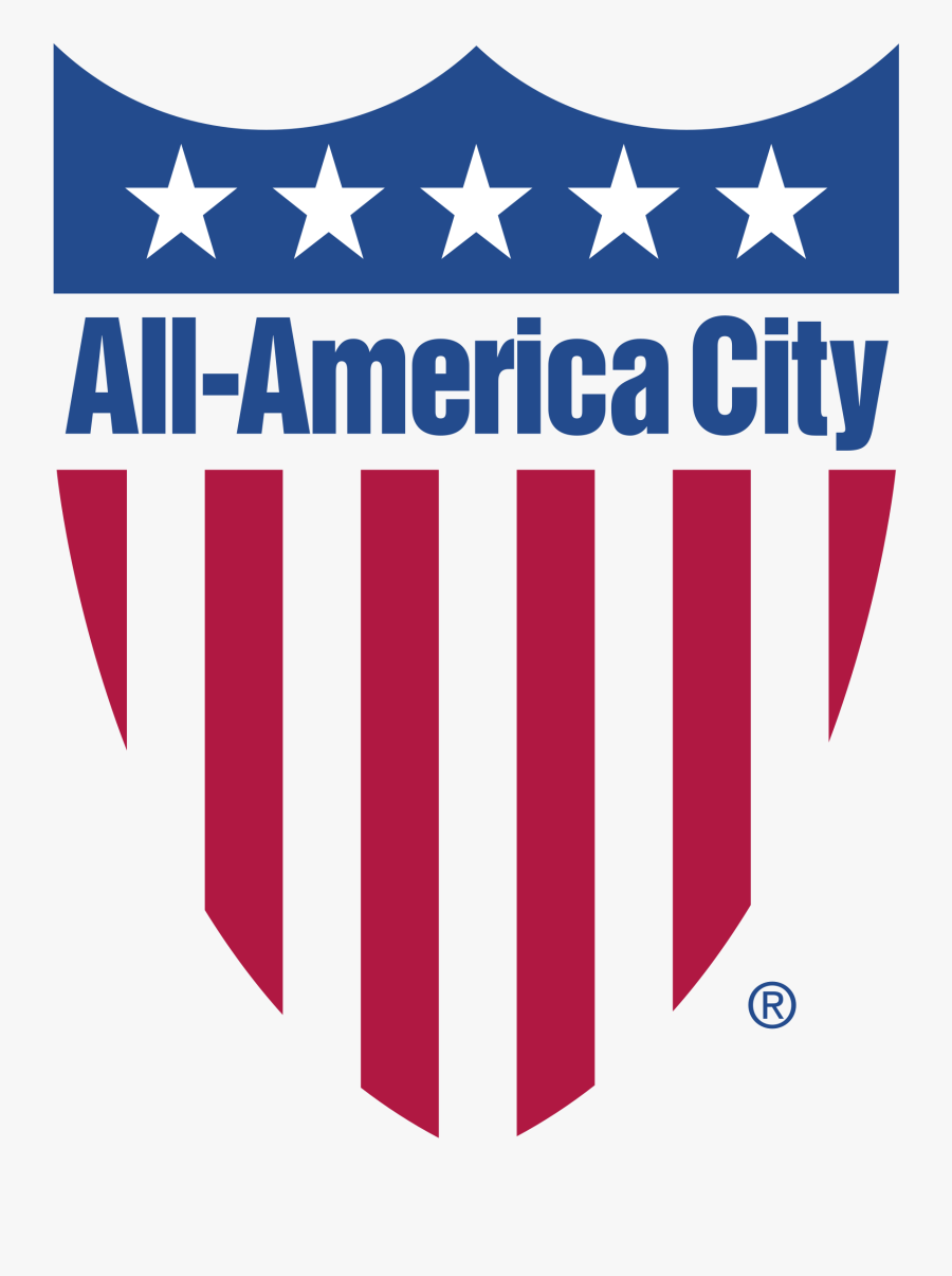 Clip Art Free Download America Transparent Red - All America City, Transparent Clipart