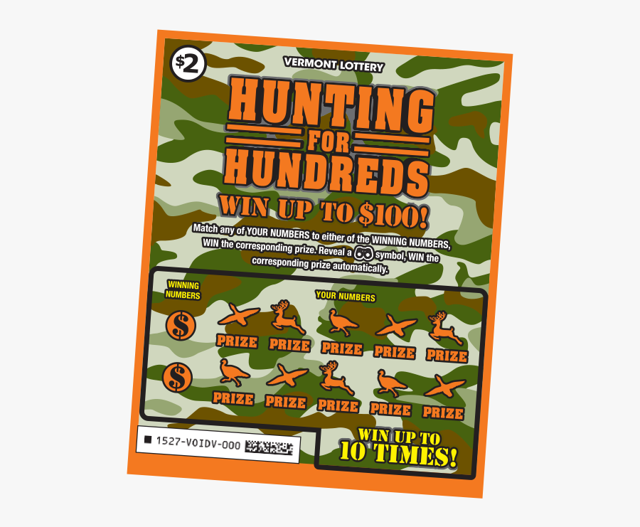 Vermont Lottery - Poster, Transparent Clipart