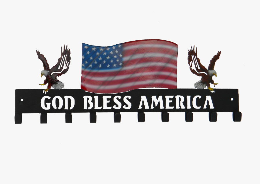 God Bless America Partially Painted Version - God Bless America On Transparent, Transparent Clipart
