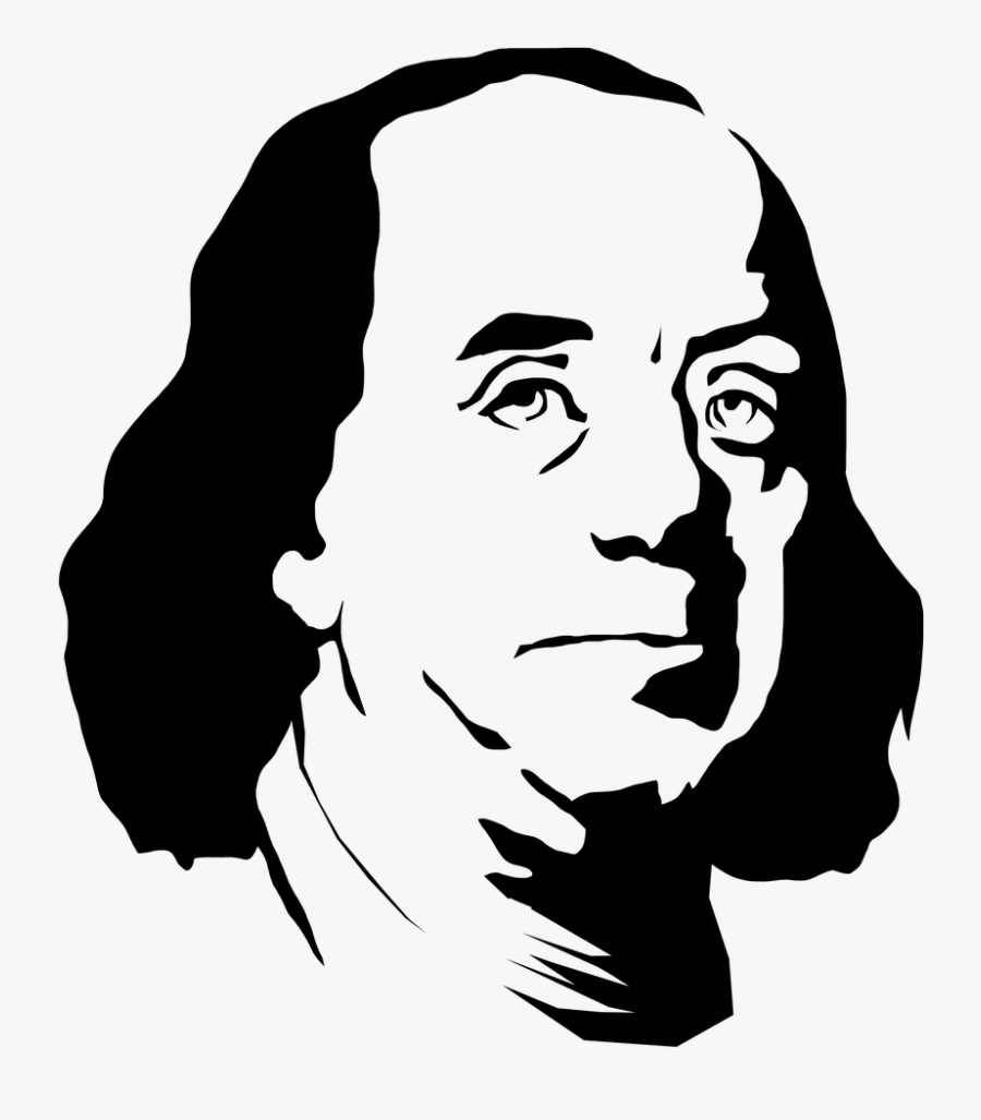 Chad Carden On Twitter - Benjamin Franklin Clipart, Transparent Clipart