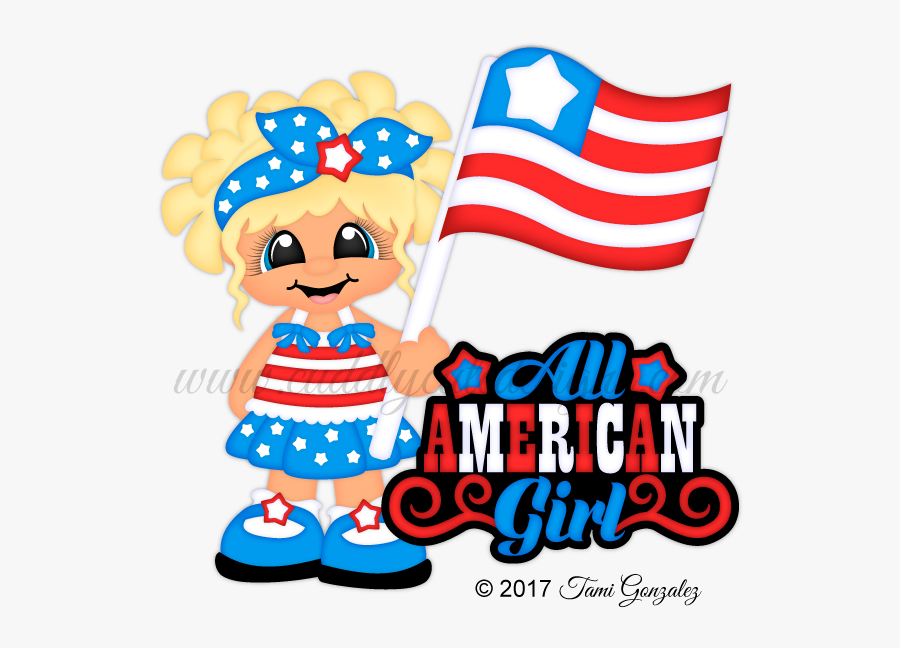 July Clipart All American, Transparent Clipart