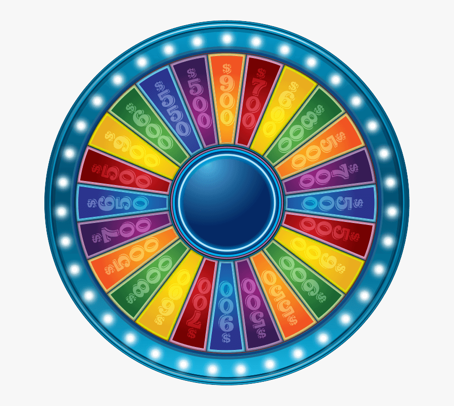 Spinning Wheel - Wheel Of Fortune Png, Transparent Clipart