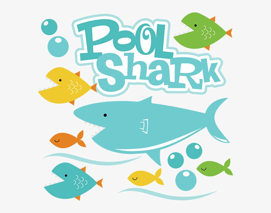 Cute Sharks Clipart Png, Transparent Clipart