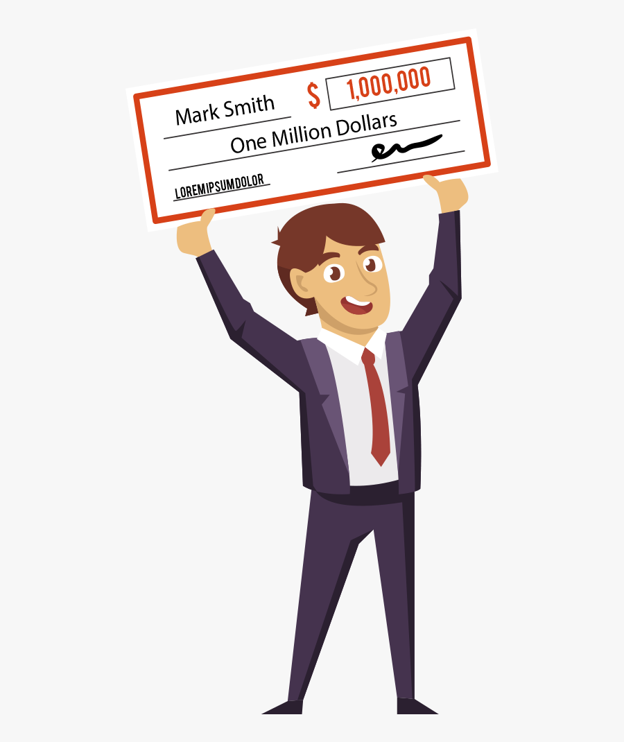 How To Win Scratch Offs - 1 Million Dollars Clipart Png, Transparent Clipart